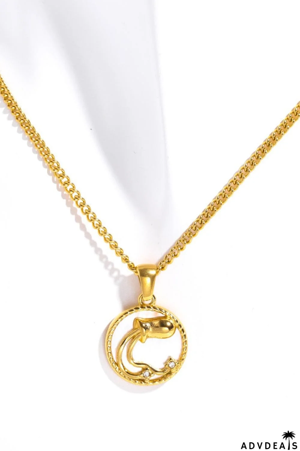 Constellation Pendant Stainless Steel Necklace