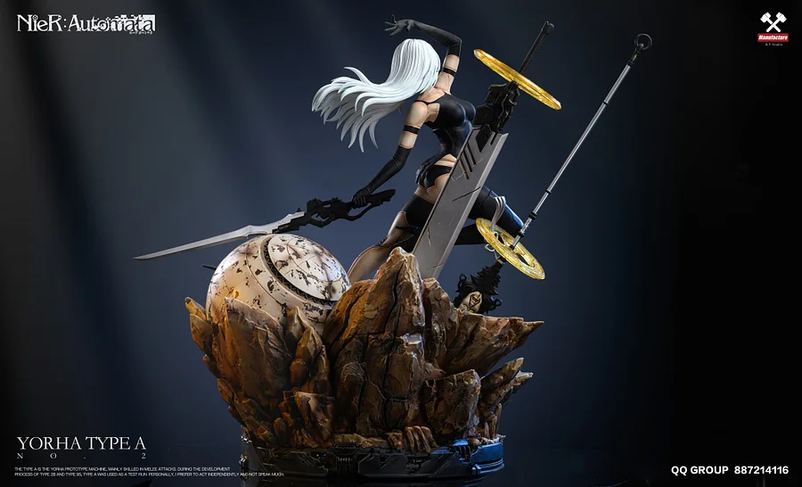 PRE-ORDER MF Studio - NieR:Automata A2 1/4 Statue(GK) (Adult 18+)