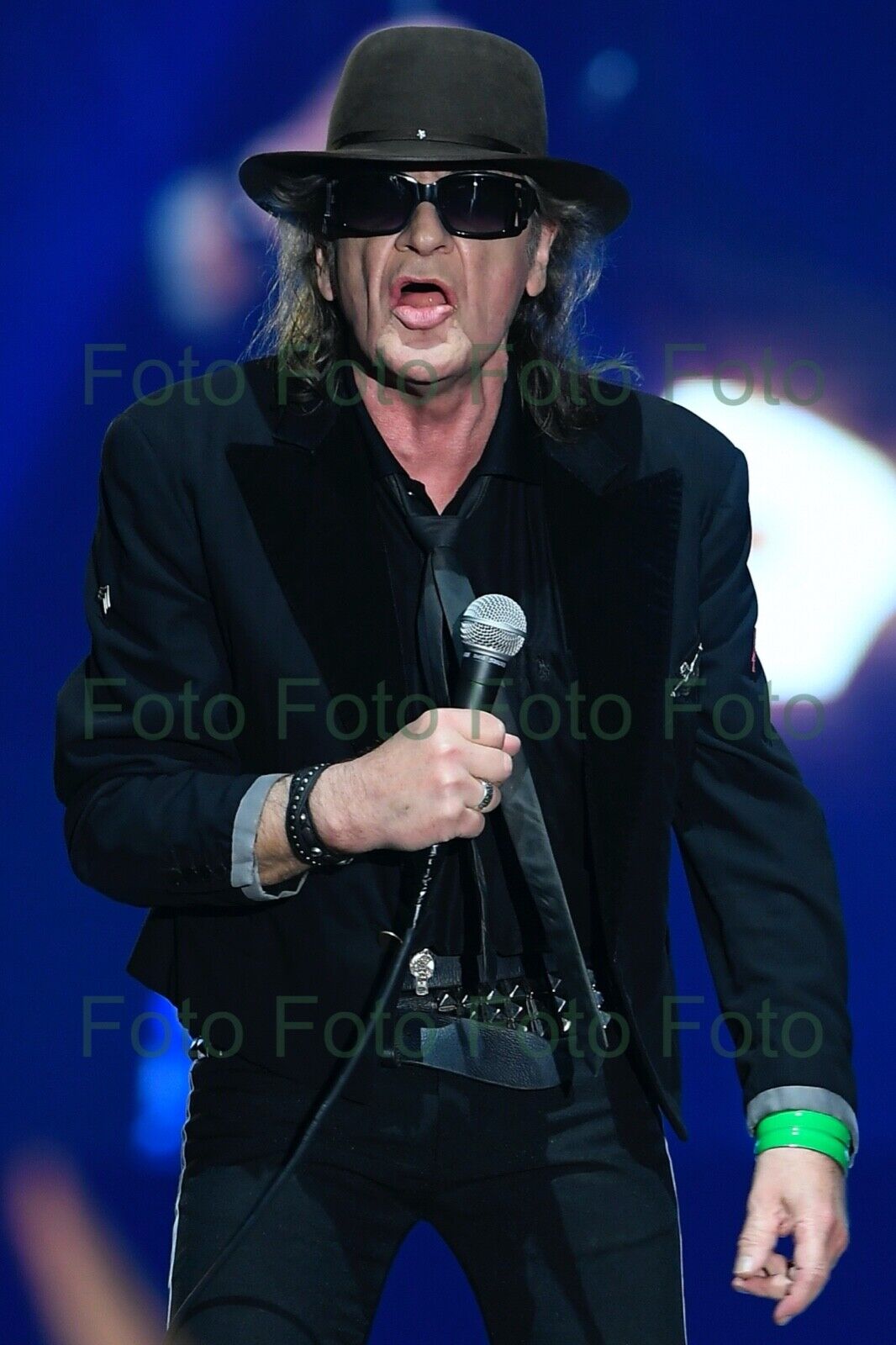 Udo Lindenberg Rock Musik Maler Foto 20 x 30 cm ohne Autogramm (Be-2