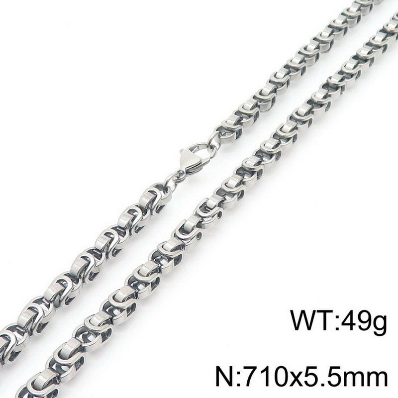 Fashion Popular Stainless Steel More Sizes Bamboo Necklace Choker Bracelet Necklace Accessories