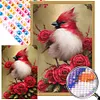 Diamond Painting -DIY Round Partial AB Drill Cardinal(45x65cm)