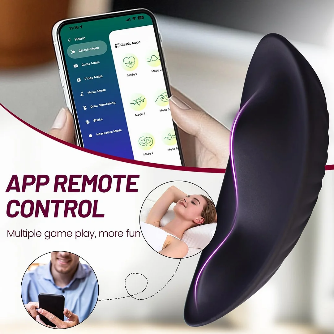 Wearable Wireless App Clitoral Stimulators Vibrators