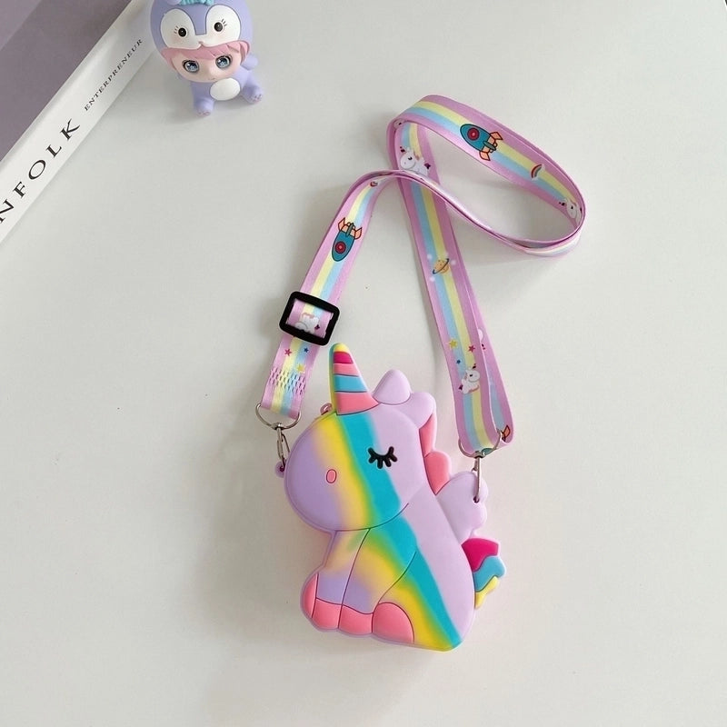 Kid’s Silica Gel Zipper Kids Wallets