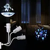 Galaxy Star Projector USB 2 in 1 Night Light Starry Sky Lamp 360