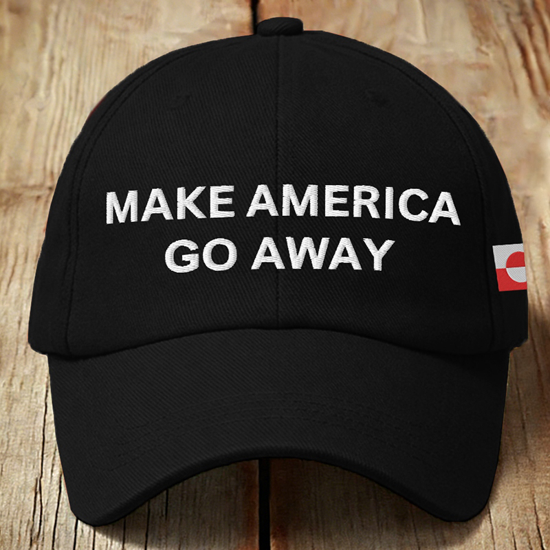 Unisex Make American Go Away Embroidered Hat artswardrobe