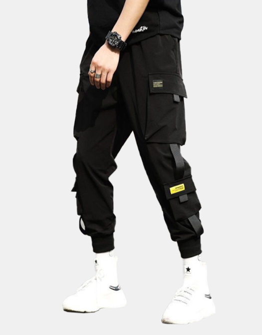 Fashion Patchwork Pocket Slim Pants | Undetectd