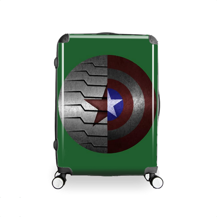 Stucky Shield Bucky Barnes, Avengers Hardside Luggage