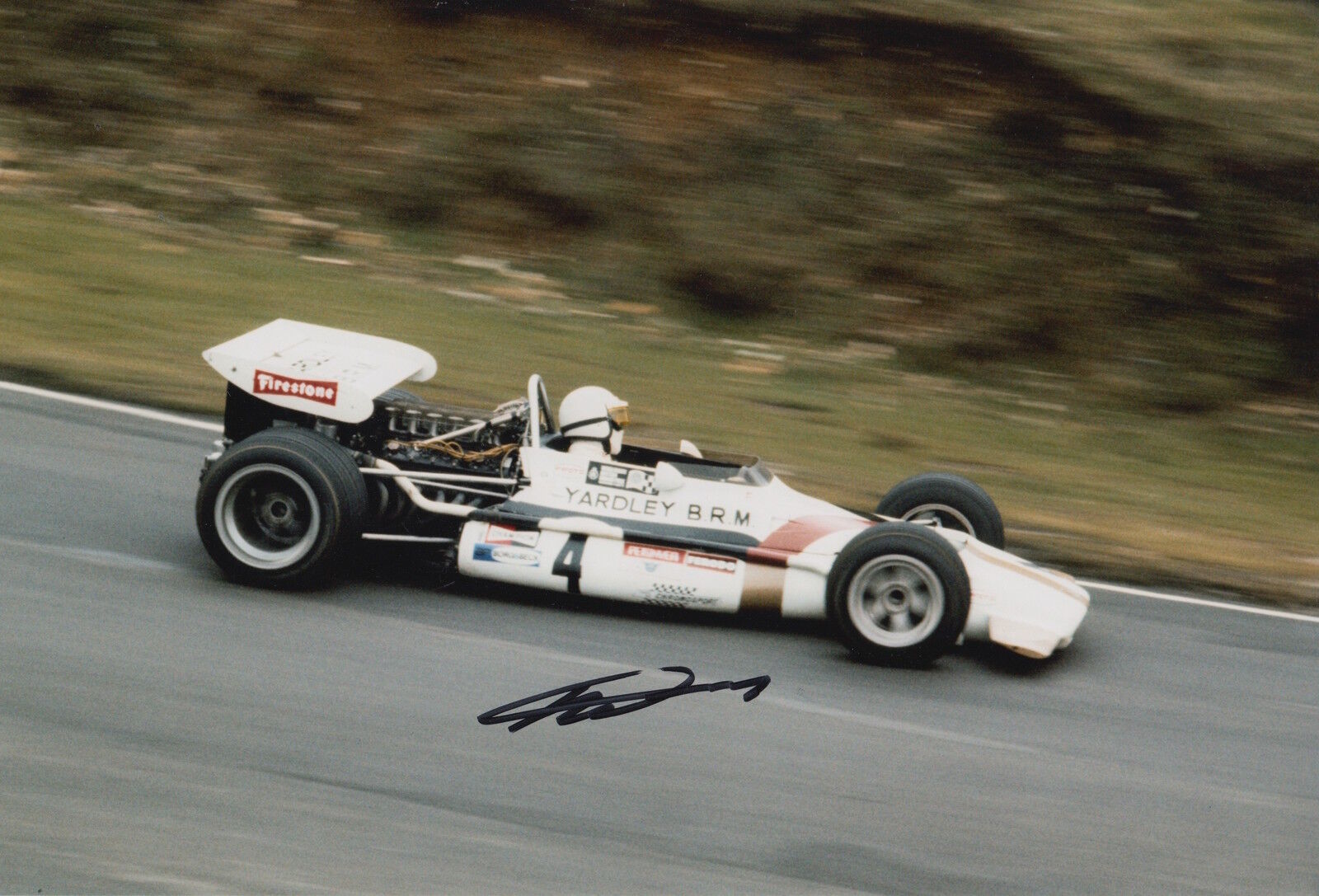 Howden Ganley Hand Signed 12x8 Photo Poster painting F1 Yardley BRM 1.