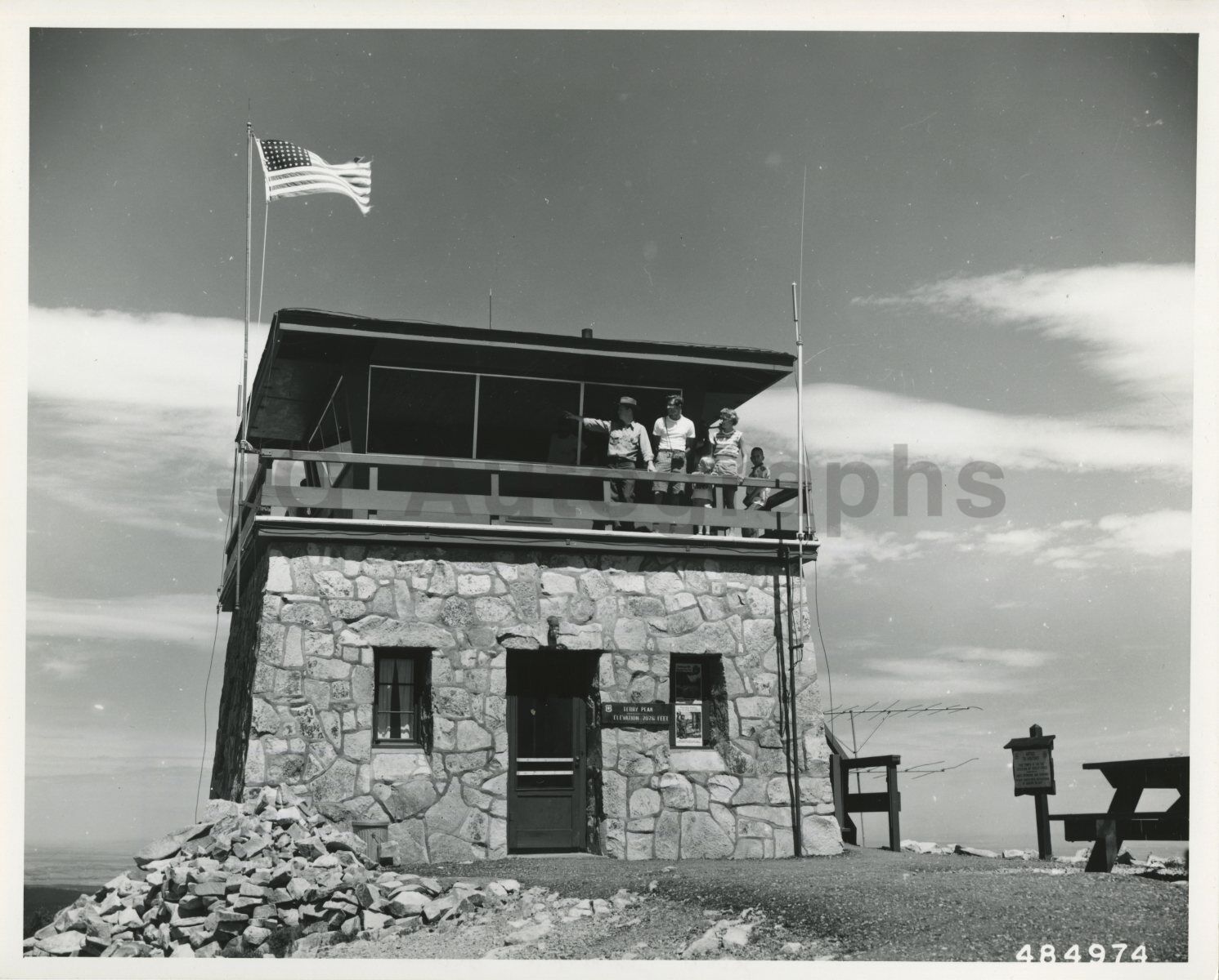 South Dakota History - Vintage 8x10 Photo Poster paintinggraph - Black Hills National Forest