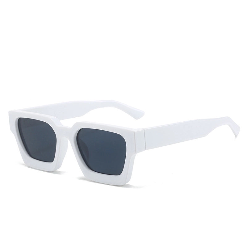 Minimalist Solid Color Pc Square Full Frame Women’s Sunglasses