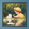Diamond Painting -DIY Round Drill Princess Prince(40x40cm)