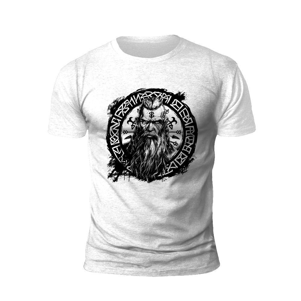 Mystical Bearded Figure: Enigma of the Ages T-shirt