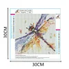 Diamond Painting -DIY Round Drill Dragonfly