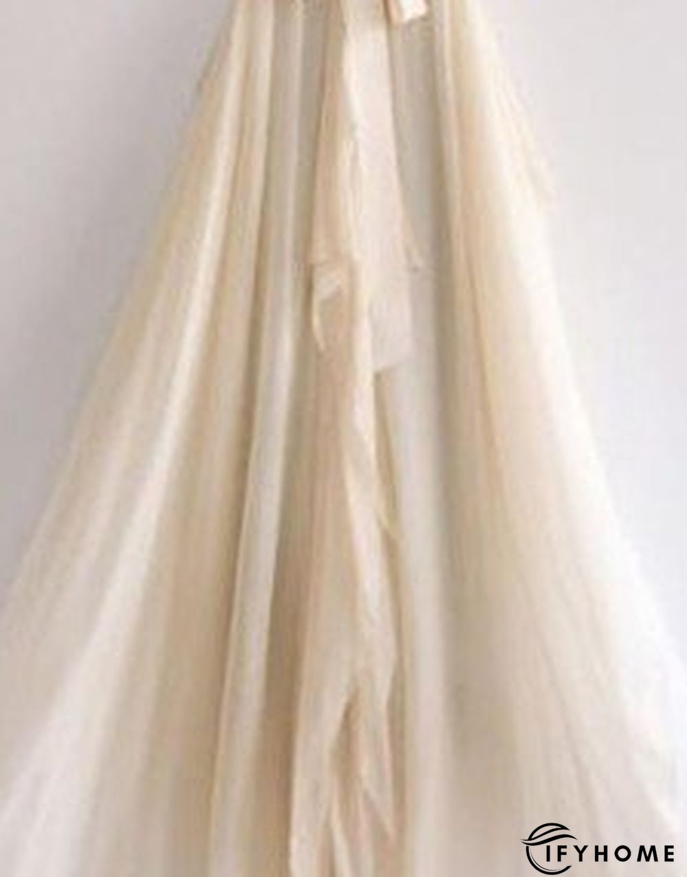 Women Beige Sleeveless Plain V Neck Weaving Dress | IFYHOME