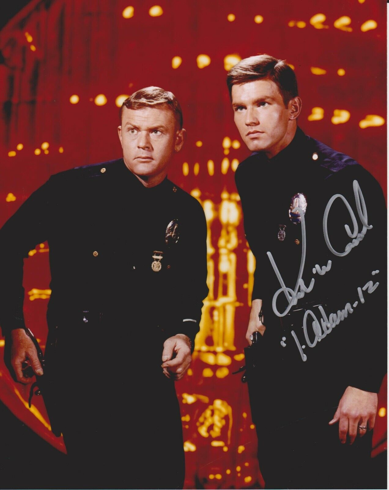 Kent McCord Adam 12 Original Autographed 8X10 Photo Poster painting #13