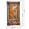 Diamond Painting - Full Round Drill - Window Autumn Scenery(Canvas|40*70cm)