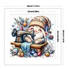 Sewing Machine Gnome-18CT Stamped Cross Stitch 30*30cm/11.81*11.81in