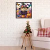 (40*40cm)Halloween Dog - Crystal Rhinestone Diamond Painting