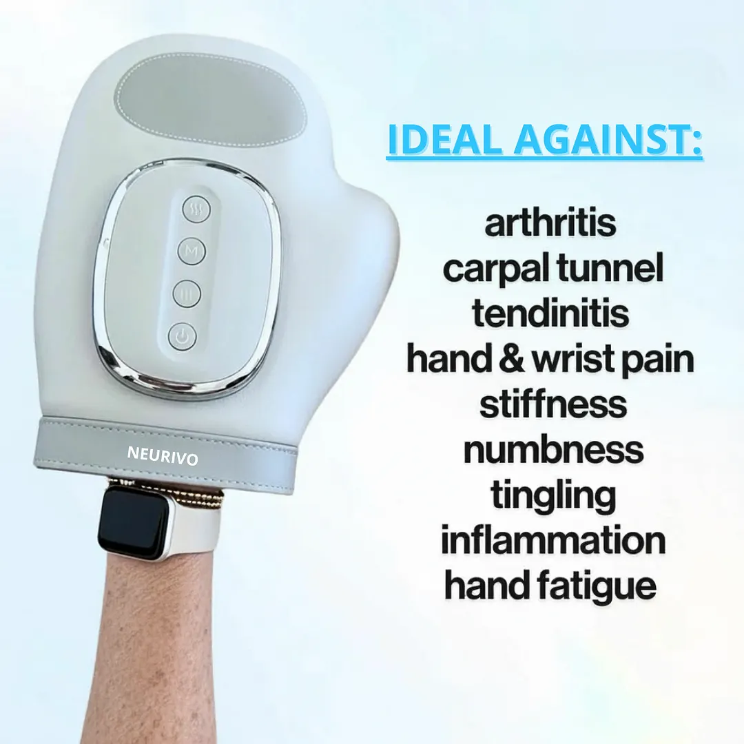Neurivo&trade; Hand Massager - Support for Joint, Inflammation & Pain
