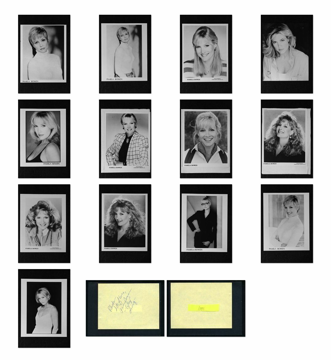 Pamela Bowen - Signed Autograph and Headshot Photo Poster painting set - Days of our Lives