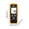 Mini Digital  Tachometer LCD Backlight Noncontact RPM Meter for Lathe Motor