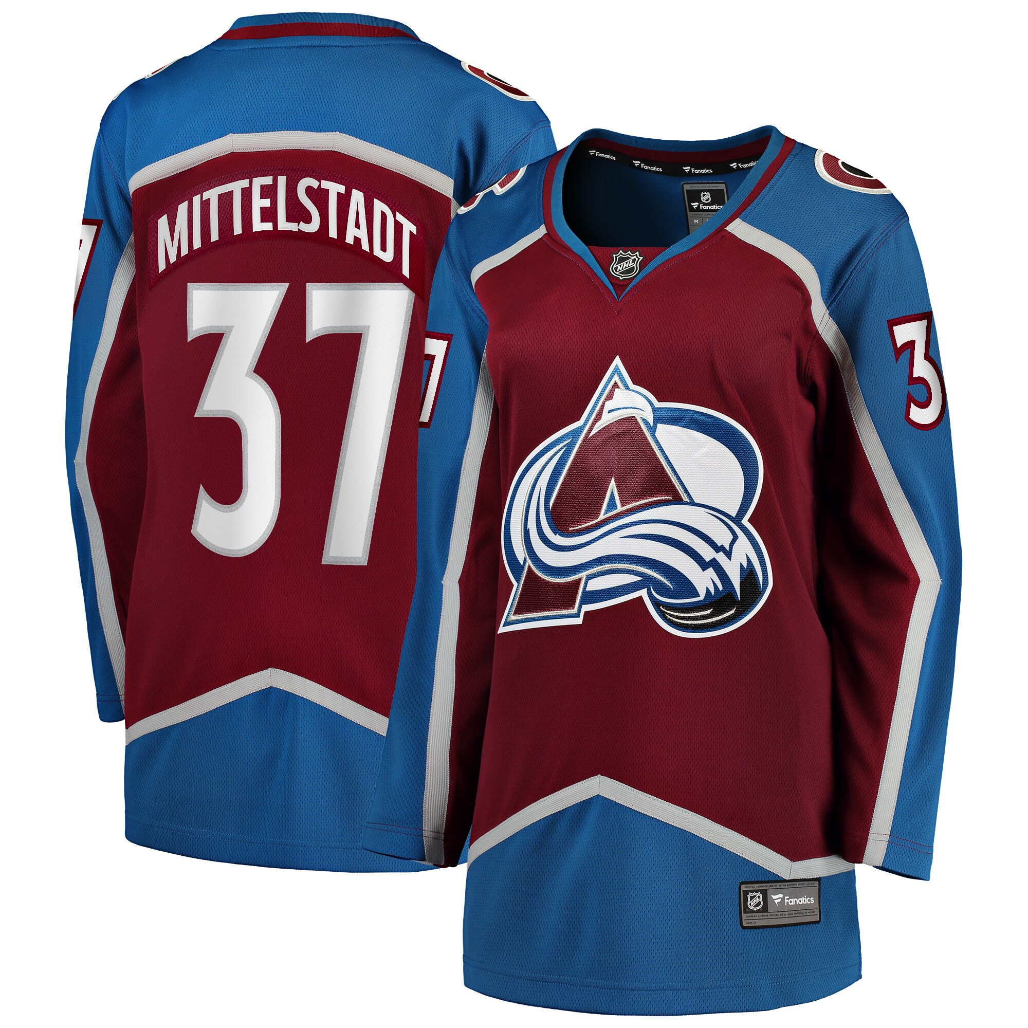 Casey Mittelstadt Colorado Avalanche Fanatics Women’s Home Breakaway   Jersey – Burgundy mysite