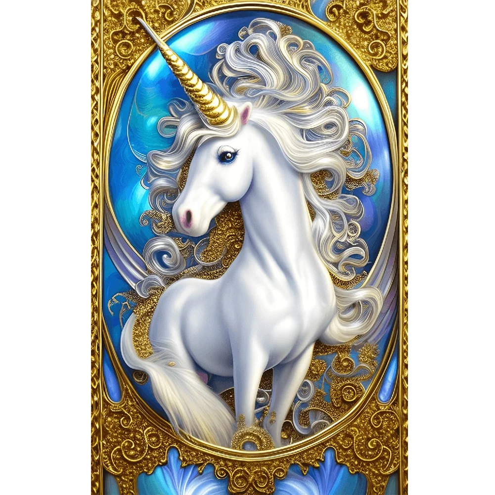 Full Round Diamond Painting - Unicorn(Canvas|40*60cm)