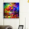 Diamond Painting -DIY Full Round Drill Flowers Oil Painting(40*40CM）