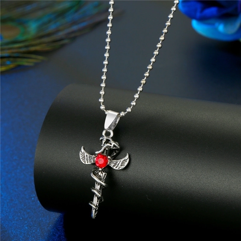 Angel Alloy Halloween Unisex Necklace