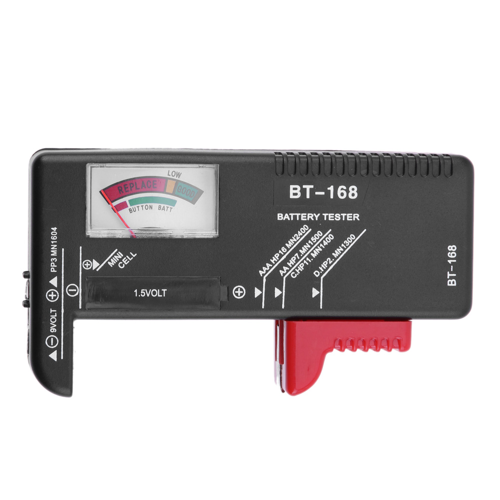 

Pointer Display Battery Tester for AAA AA C D Battery AG Series Button Cell, 501 Original