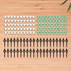 140pcs Carp Fishing Accessories Carp Fishing Boilie Screw Fishing Beads Stopper