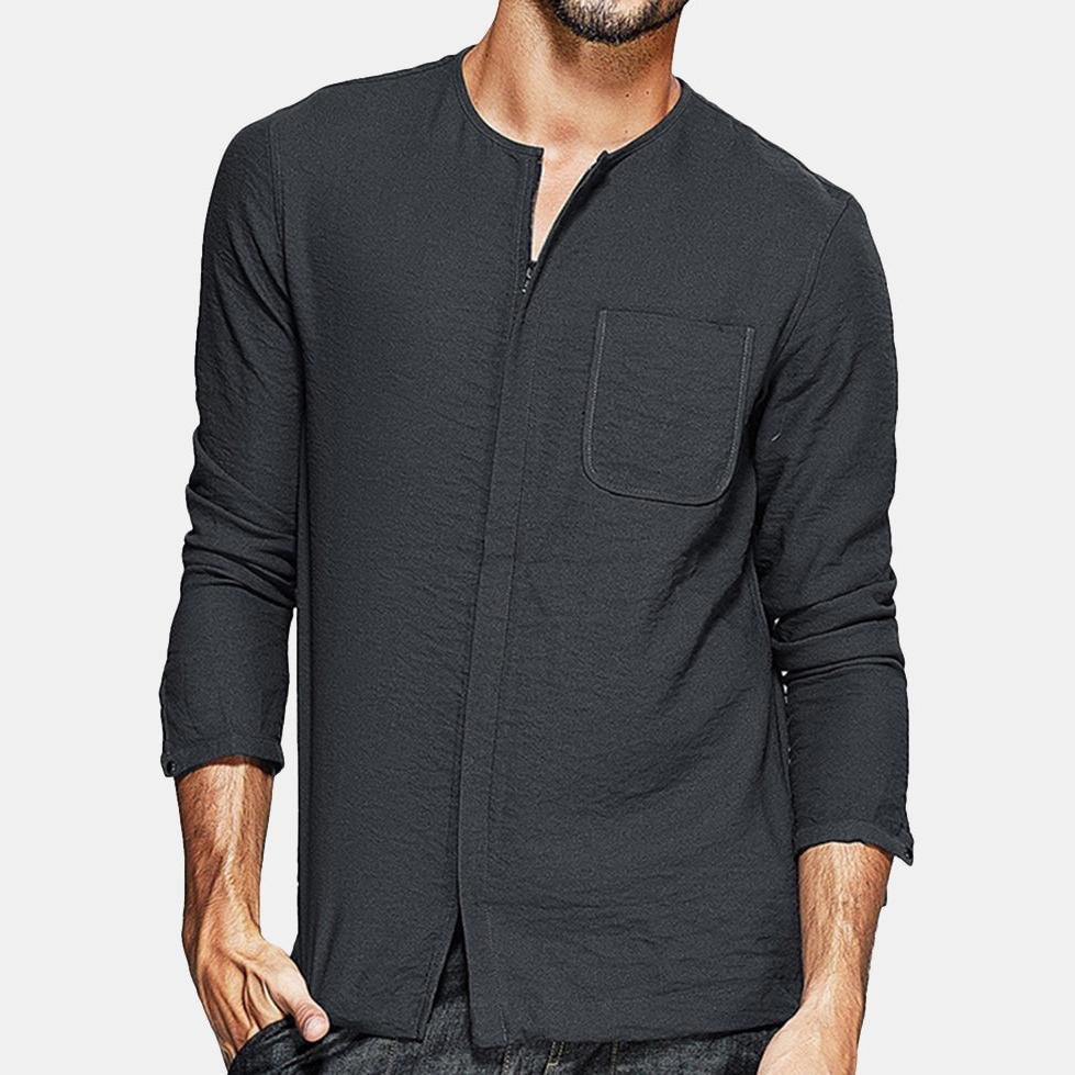 mens o neck shirt