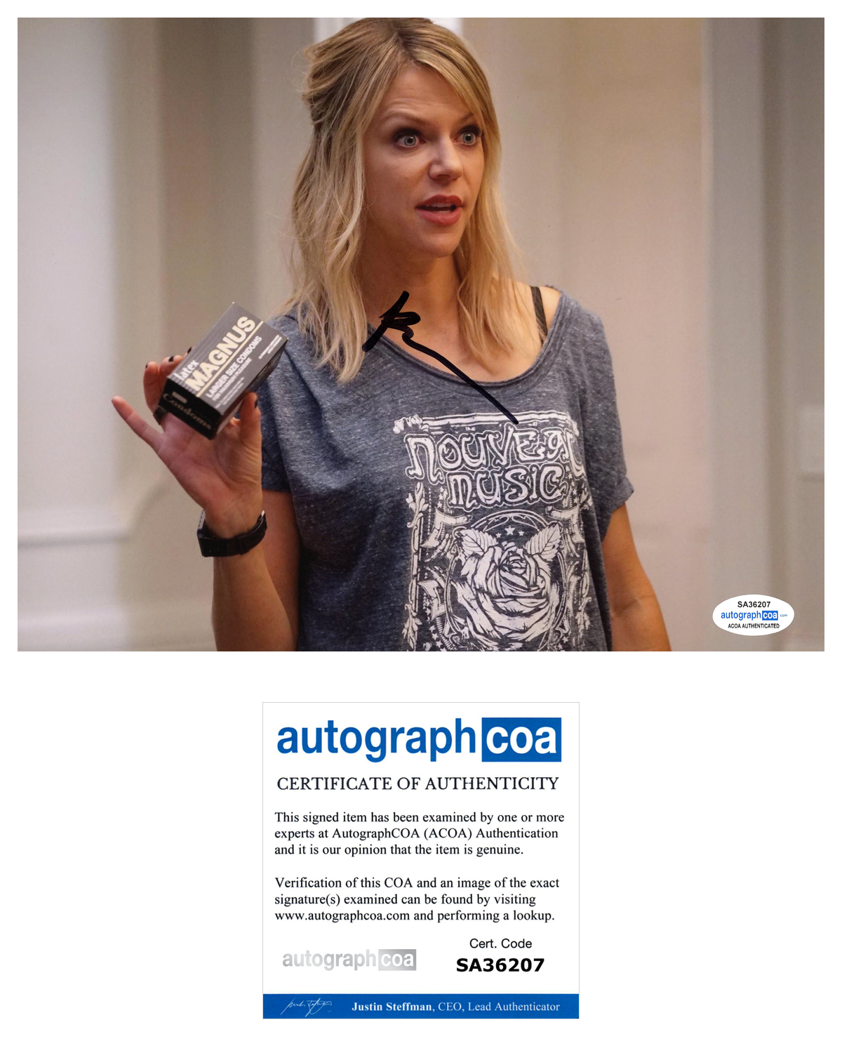 Kaitlin Olson Signed Autograph 8x10 Photo Poster painting It's Always Sunny In Philadelphia ACOA