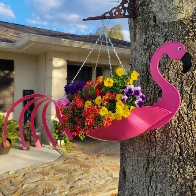 🔥Last Day Promotion 49% OFF - Colorful bird hanging planter
