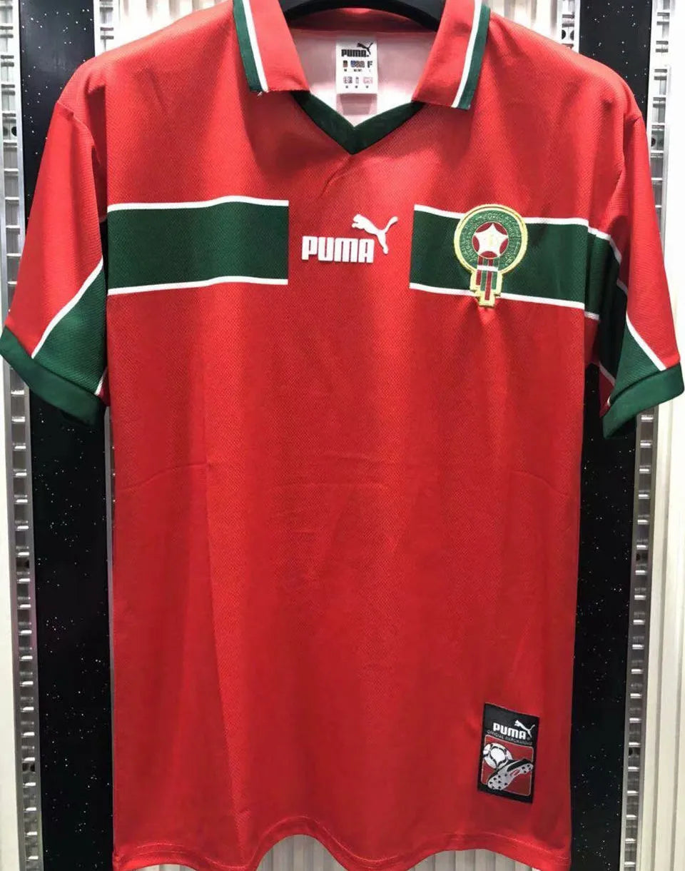 Maillot Maroc Retro Maillot De Fou, site maillot de foot pas cher
