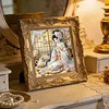 5D DIY Diamond Art Painting Kit Partial Drill Japanese(Tea Kimono Lady)