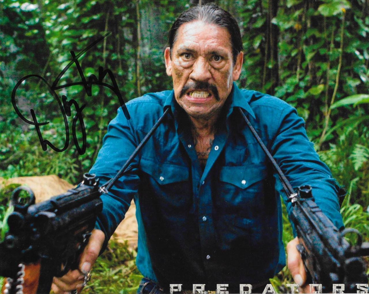 DANNY TREJO SIGNED 8X10 PREDATORS MOVIE Photo Poster painting AUTOGRAPH