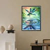Diamond Painting-DIY Full Round Drill Romantic Dragonfly