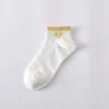 Lovely Bubble Edge White Socks for Girls Women Daily Wear 10 Pairs