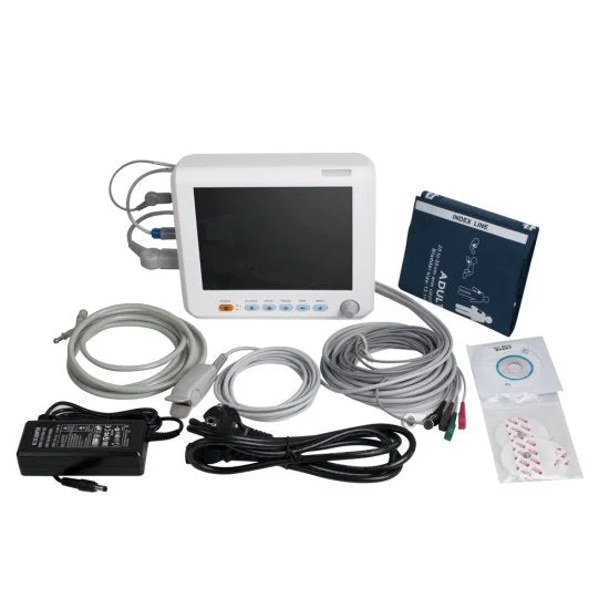 12 Inch Medical Patient Monitor 6-parameter ICU CCU Vital Sign