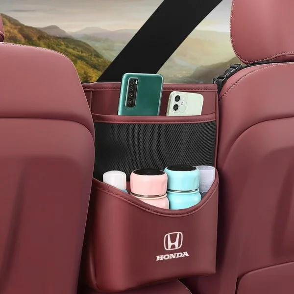 🔥Hot sale🔥Exclusive logo🔥Car Seat Storage Net Pocket