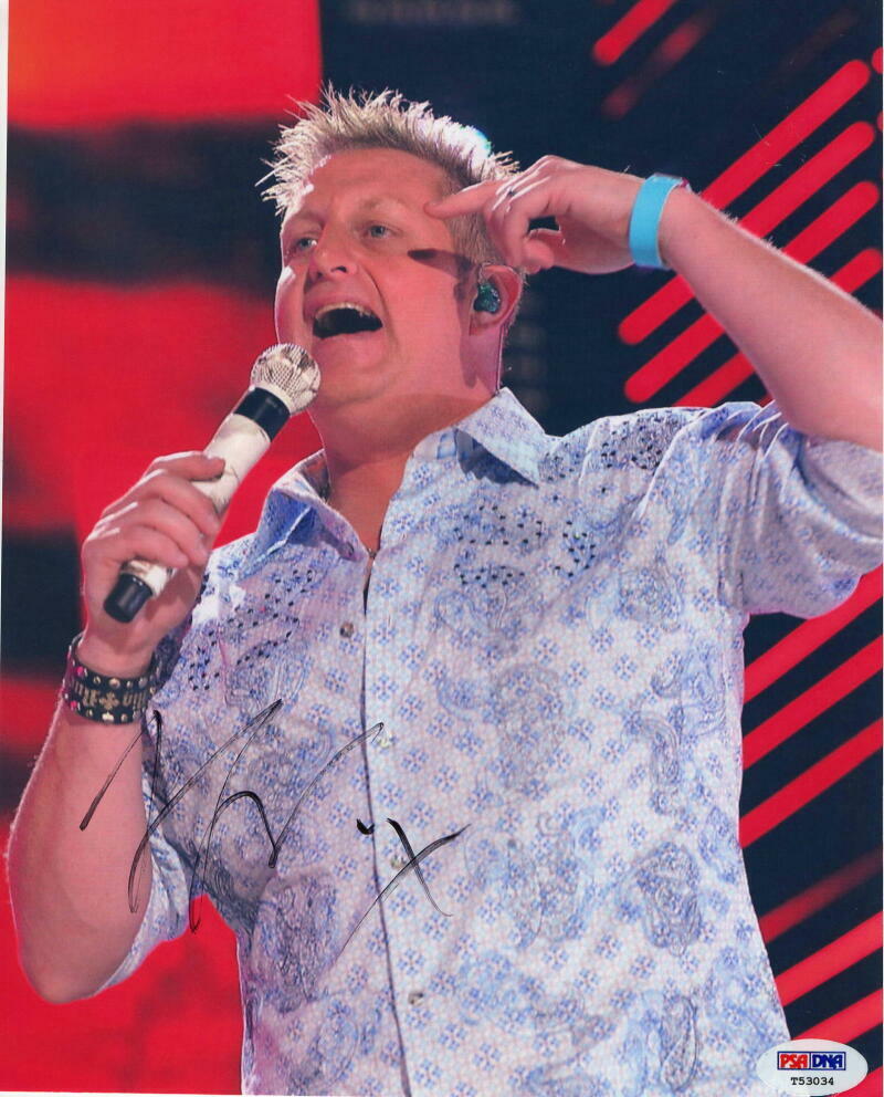 GARY LEVOX SIGNED AUTOGRAPH 8x10 Photo Poster painting - RASCAL FLATTS, LIFE IS A HIGHWAY PSA