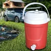 1 Gallon Drinks Jug with Handle 2 Water Outlet Large Capacity for Camping Hiking