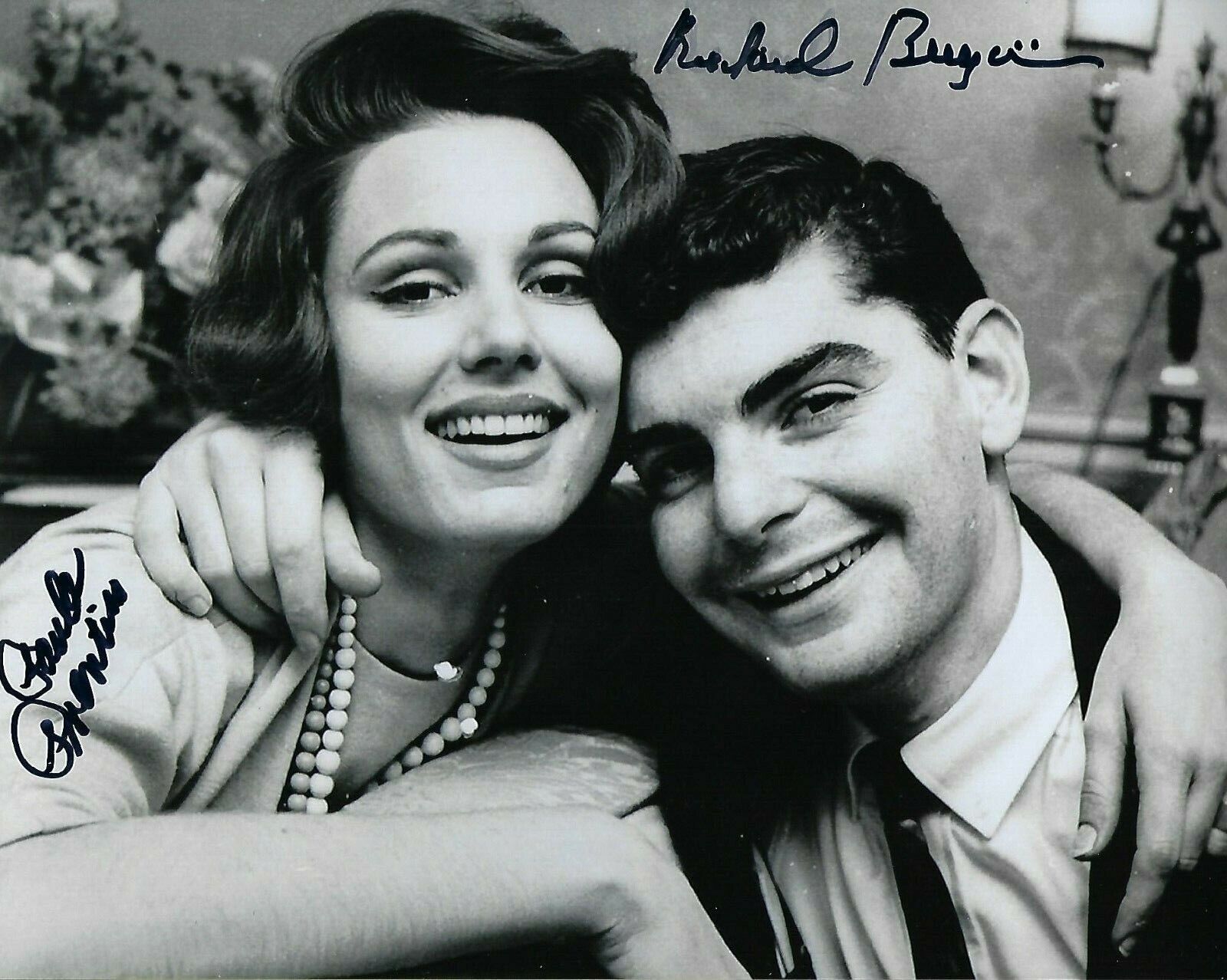 GFA He & She Show * PAULA PRENTISS & RICHARD BENJAMIN * Signed 8x10 Photo Poster painting D COA