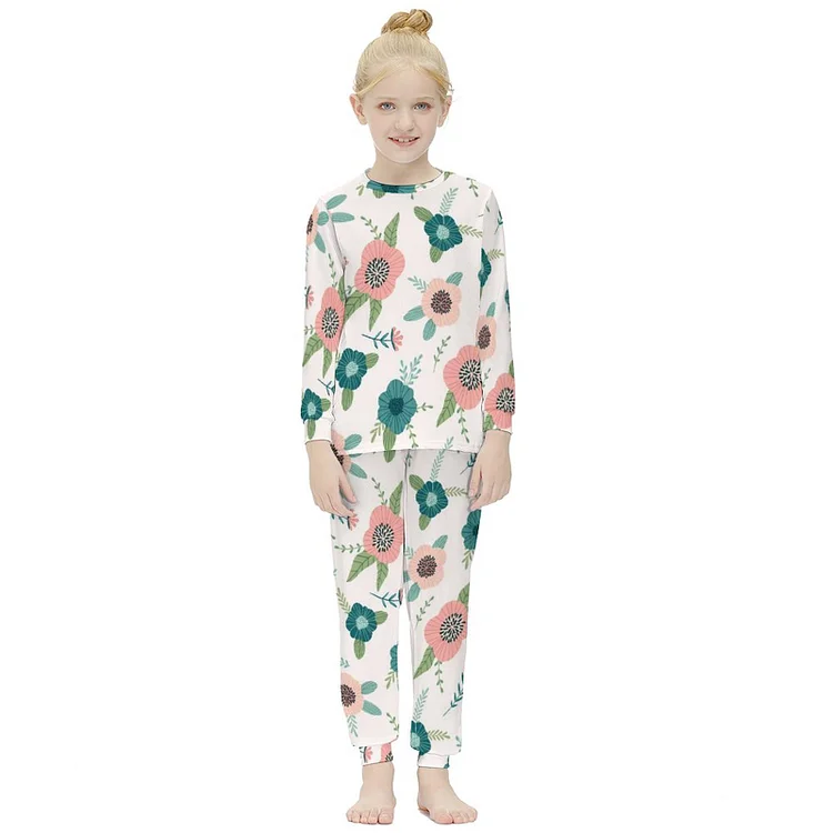 Girl's Suit Floral