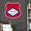 Arkansas - Shield Vintage Metal Signs(12*12Inch)