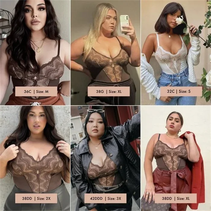 🔥Sexy Lace Tummy Control Bodysuit