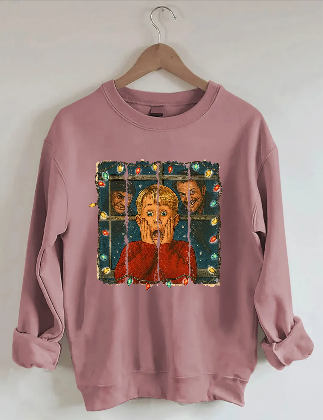 Retro Christmas Characters Sweatshirt