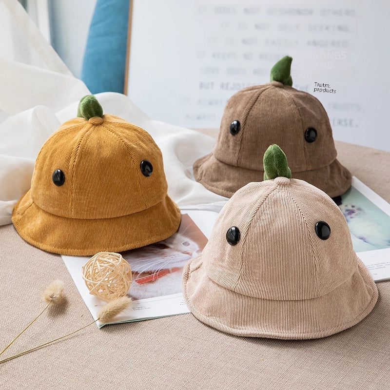 Autumn And Winter Baby Fisherman Hat Korean Style Cute Dinosaur Boys’ Basin Hat Fashion Girl’s Sun Hat Children MZ8263