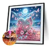 Des kits de peinture en diamant en forme de c&oelig;ur rose rose en forme de c&oelig;ur de la Saint-Valentin pour la Saint-Valentin en forme sp&eacute;ciale de 5D bricol